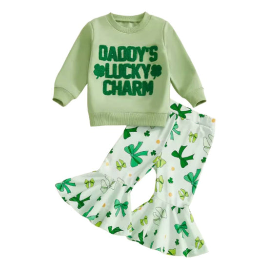Green Daddy's Lucky Charm Bow Bell Set